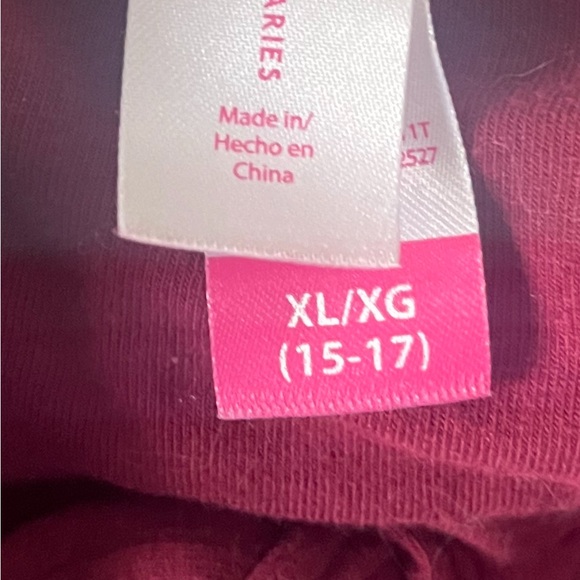 No Boundaries Tie Front Jumpsuit Marron Size 15-17 - Picture 4 of 4